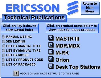 List of Ericsson Technical Publications - The Repeater Builder's ...