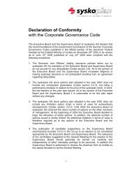 Declaration of Compliance - Reply