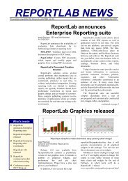 Sample Newsletter - ReportLab