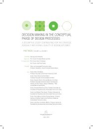 decision making in the conceptual phase of design processes