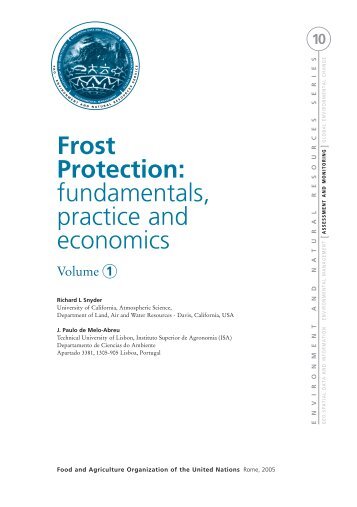 Frost Protection - UTL Repository