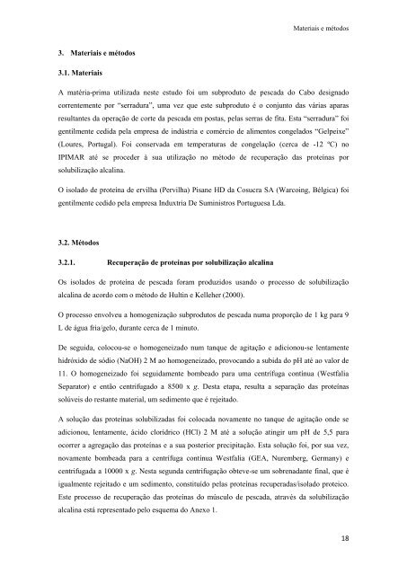 Avaliação das propriedades gelificantes e emulsionantes de ...