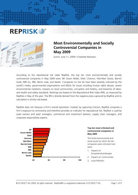 Download report - RepRisk