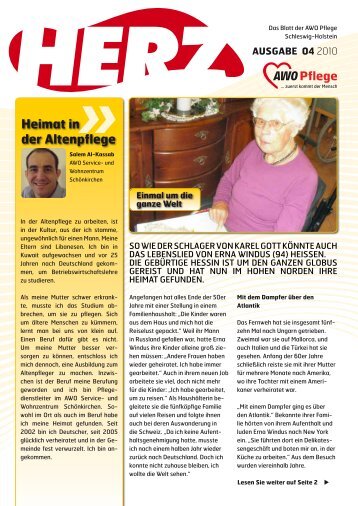 4.Ausgabe 2010 - AWO Pflege Schleswig-Holstein gGmbH