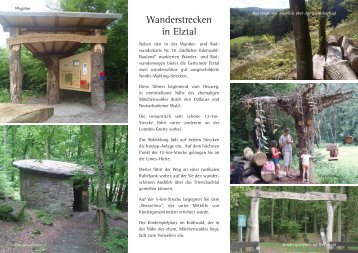 Flyer über die Wander und Radwege der Gemeinde - Gemeinde Elztal