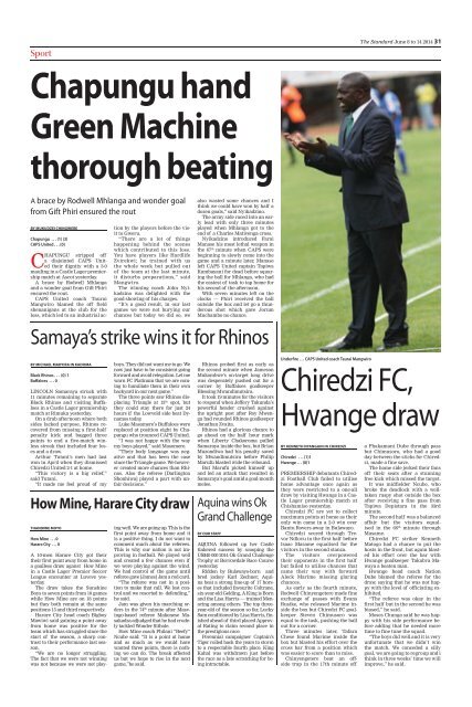 The Standard 8 June 2014