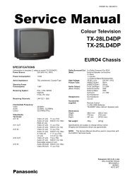 Colour Television TX-28LD4DP TX-25LD4DP - Reptips