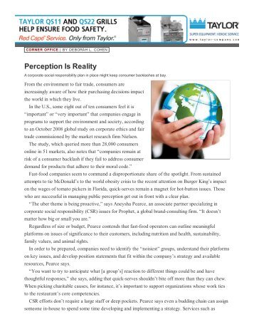 Perception is Reality - Reputation Institute