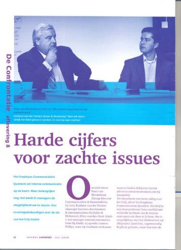 Harde cijfers voor zachte issues - Reputation Institute