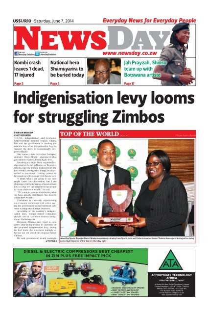 Newsday 7 June 2014