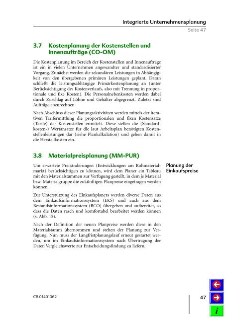 Integrierte Unternehmensplanung