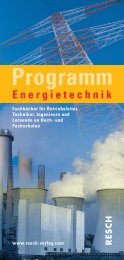 Energie / Technik - Resch-Verlag