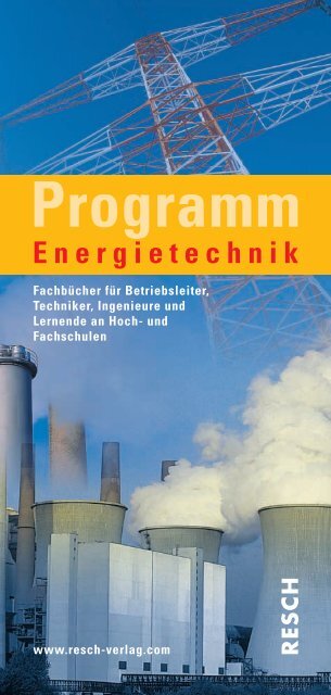 Energie / Technik - Resch-Verlag