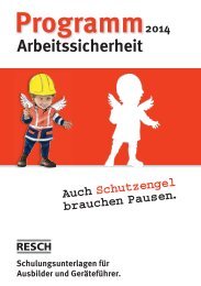 Werfen Sie einen Blick in unser Programm ... - Resch-Verlag