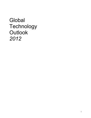 Global Technology Outlook - IBM Research