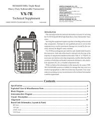 VX-7R Technical Supplement - The Repeater Builder's Technical ...