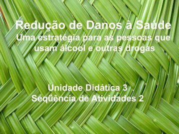 Redução de Danos à Saúde