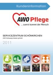 SERVICEZENTRUM SCHÖNKIRCHEN - AWO Pflege Schleswig ...