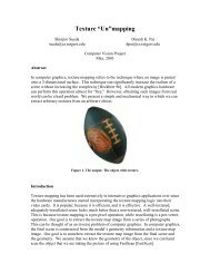 Texture âUnâmapping