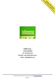 catalogue immobilier IDIMMO Alaize AUBENAS - Repimmo