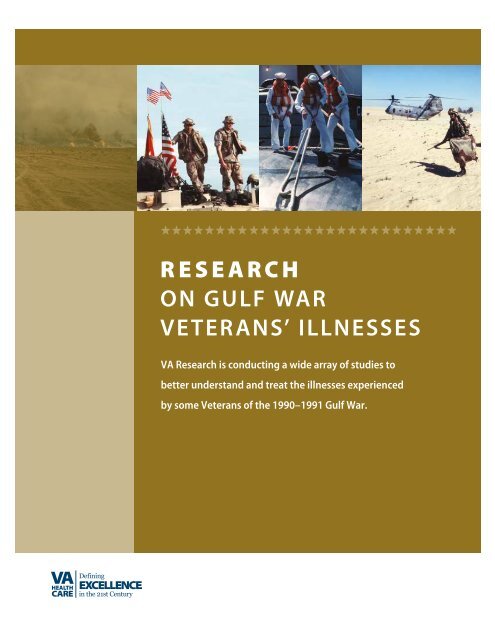 Research on Gulf War Veterans' Illnesses