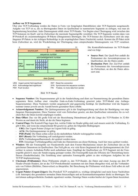 Datenkommunikation - FET