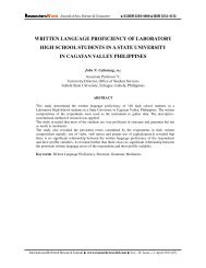 written language proficiency of laboratory high school students in a ...