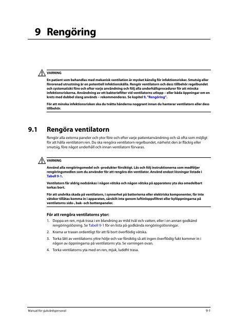 3.6 Parametrar och inställningsintervall för P Simv-läge - Covidien