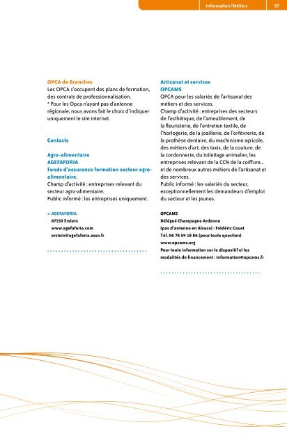 Memo Orientation - Réseau Information Jeunesse d'Alsace