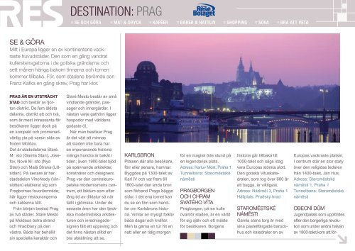 DESTINATION PRAG