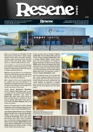 Resene newsletter issue 1 2011