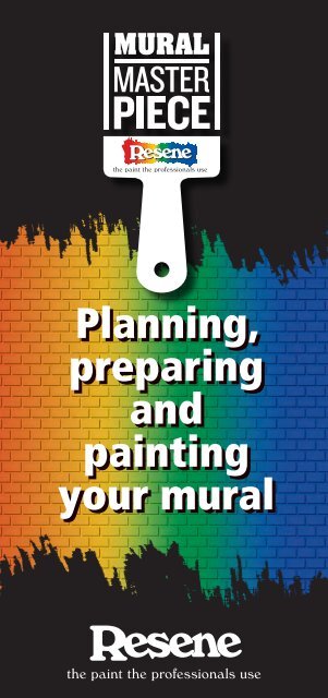 Mural Masterpieces brochure - Resene