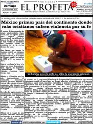Noticias El Profeta Ejemplar 49 8 Junio 2014