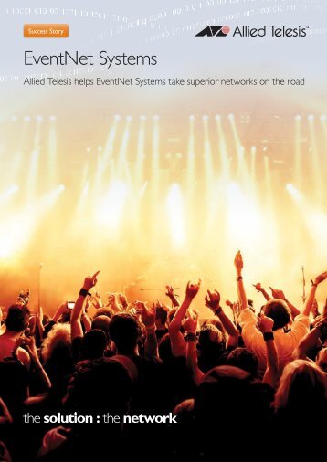 Success Story: EventNet Systems - Allied Telesis