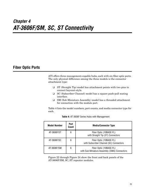 AT-3624TR/3648TR Installation Manual - Allied Telesis