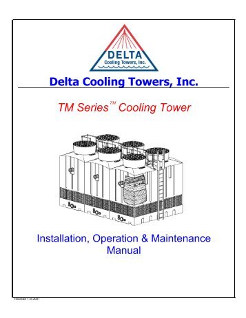 Delta Cooling Towers, Inc. TM Series Cooling Tower