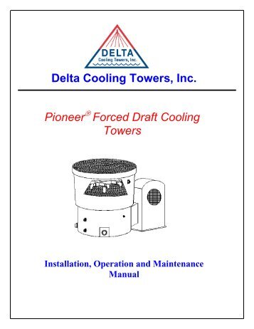 Manual - Delta Cooling Towers