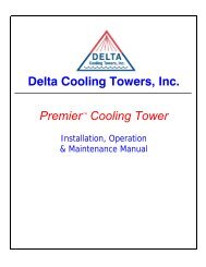 Delta Cooling Towers, Inc. Premierâ¢ Cooling Tower