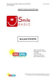 Montageanleitung Smile Basic Balkenwippe - FREISPIEL Spiel- und ...