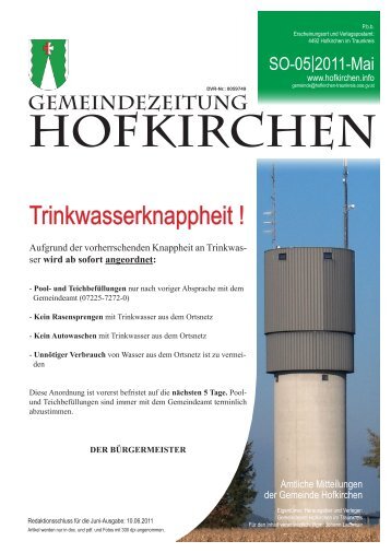 (758 KB) - .PDF - Gemeinde Hofkirchen im Traunkreis