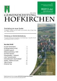 (2,73 MB) - .PDF - Gemeinde Hofkirchen im Traunkreis