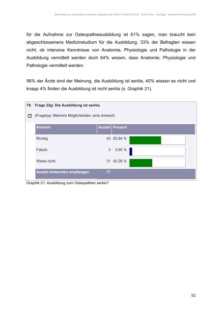 Schulmedizin – Osteopathie - Osteopathic Research