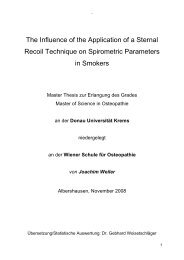 The Influence of the Application of a Sternal Recoil Technique on ...