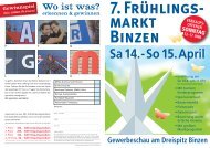 7. FrÃ¼hlings-markt Binzen - resin GmbH