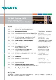 DESYS Forum 2008