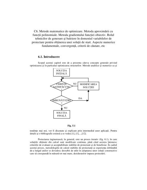 Metode matematice de optimizare. Metoda aproximÄrii cu funcÅ£ii ...