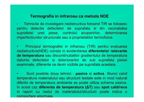 Metode de control nedistructiv. Prezentare generalÄ