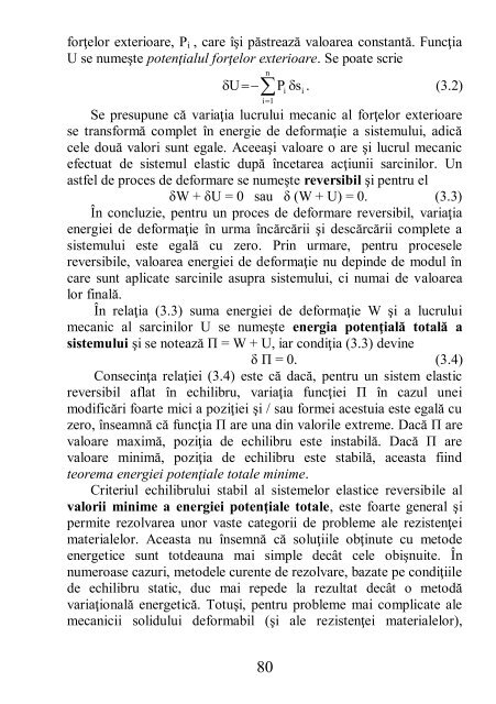 4. Metode de calcul energetice Åi aproximative Ã®n rezistenÅ£a ...