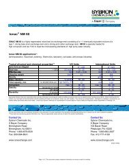 Ionac NM 60 - Res-Kem Corporation