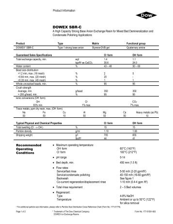 Product Information Sheet - Res-Kem Corporation